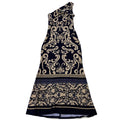 Vestido estampado Azul Navy