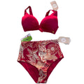 Traje de baño dos piezas Fuscia