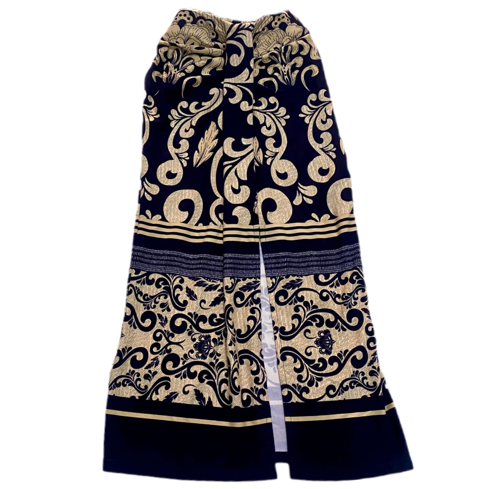 Falda estampada Azul Navy